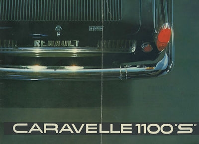 Renault Caravelle Prospekt 1963