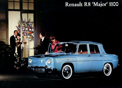 Renault 8 Major 1100 Prospekt 1964