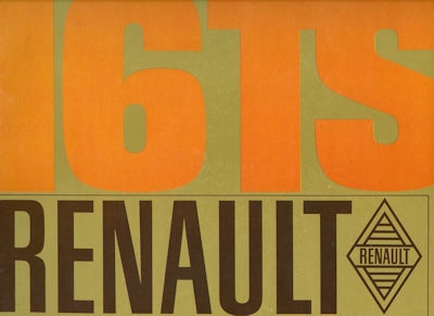 Renault 16 TS brochure ca. 1970