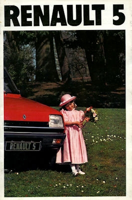 Renault 5 brochure ca. 1975