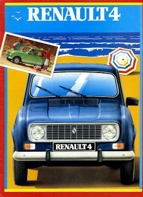 Renault 4 / 4 GTL Prospekt 1984