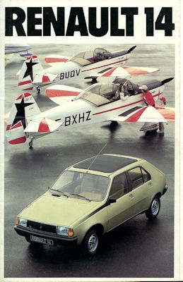 Renault 14 Prospekt ca. 1979