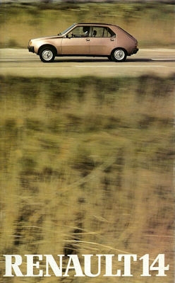 Renault 14 brochure ca. 1980