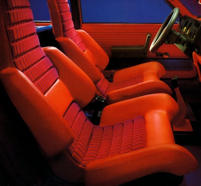 Renault 5 Alpine Turbo Prospekt ca. 1981