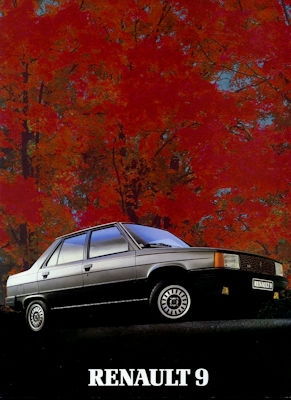 Renault 9 brochure ca. 1983