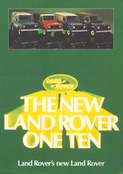 Land Rover / Range Rover Programm 1984