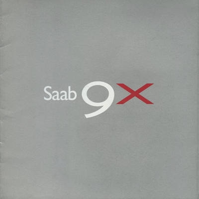 Saab 9x Prospekt 2001