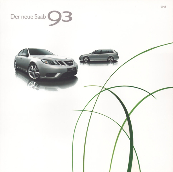 Saab 93 Prospekt 2008