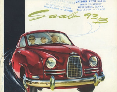 Saab 93 B Prospekt 1957
