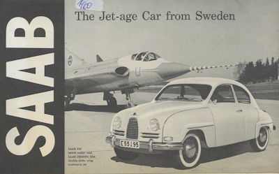 Saab 93 F Prospekt 1960