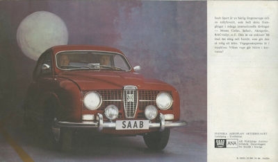 Saab Sport Prospekt 10.1964 s