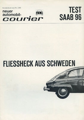 Saab 96 Test 1966