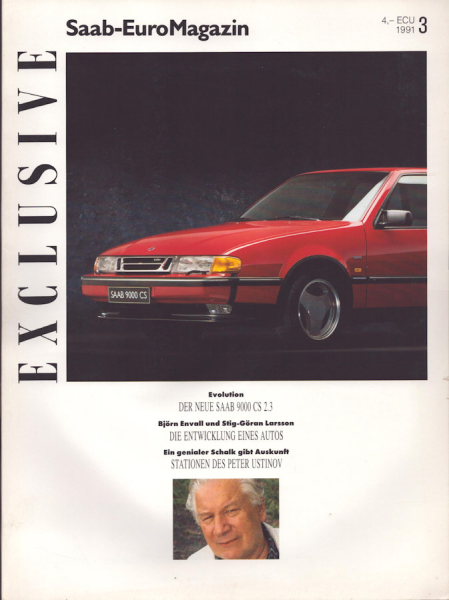 Saab Euro Magazin 1991 Nr. 3