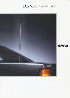 Saab Autotelefon Prospekt ca. 1993