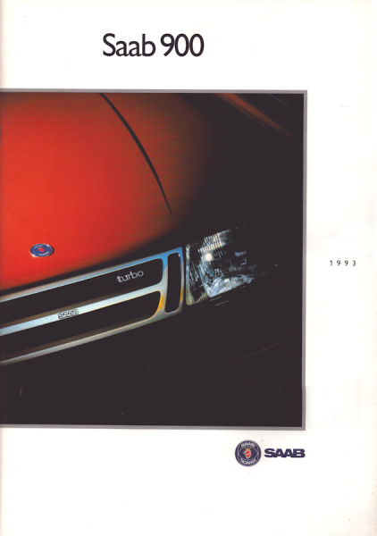 Saab 900 Prospekt 1993