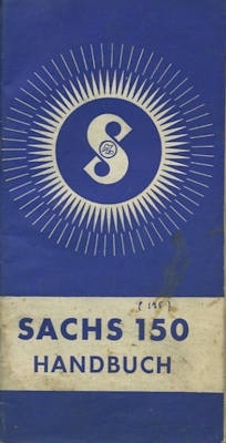 Sachs 150 ccm owner`s manual 7.1953