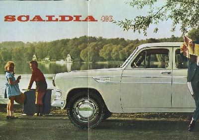 Scaldia-Wolga 403 Prospekt 1960er Jahre