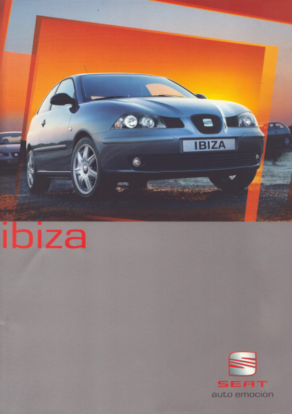 Seat Ibiza Prospekt 3.2002