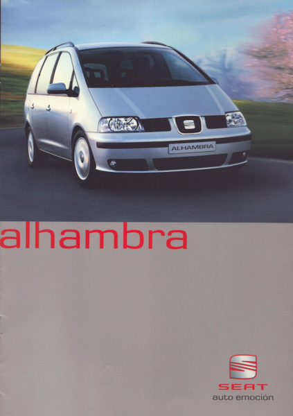 Seat Alhambra Prospekt 6.2002