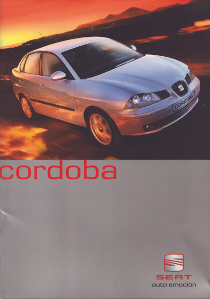 Seat Cordoba Prospekt 11.2002