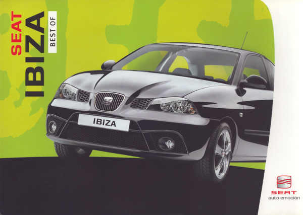 Seat Ibiza Best of Prospekt 9.2007