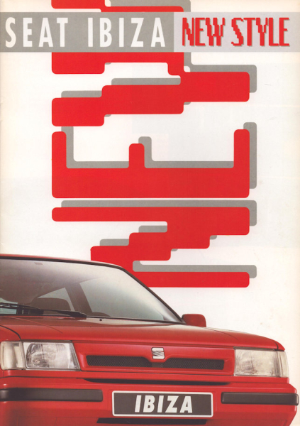 Seat Ibiza New Style Prospekt 12.1991