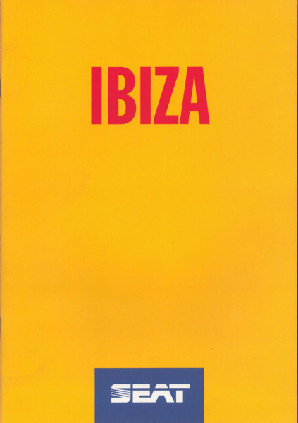 Seat Ibiza Prospekt 2.1994