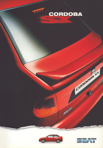 Seat Cordoba SX Prospekt 3.1997