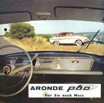 Simca Aronde P 60 program ca. 1960