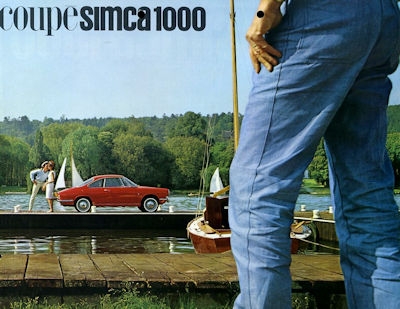 Simca Coupé 1000 brochure 1964