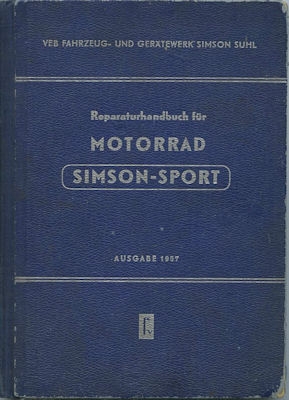 Simson Sport Reparaturanleitung 1957