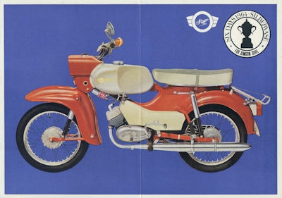 Simson Sperber 4,6 PS Prospekt 1966