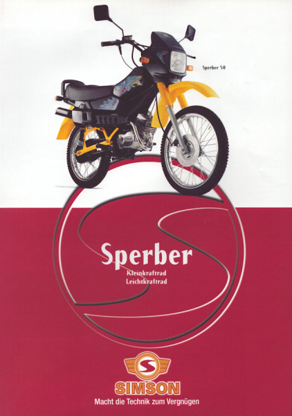 Simson Sperber Prospekt ca. 1996