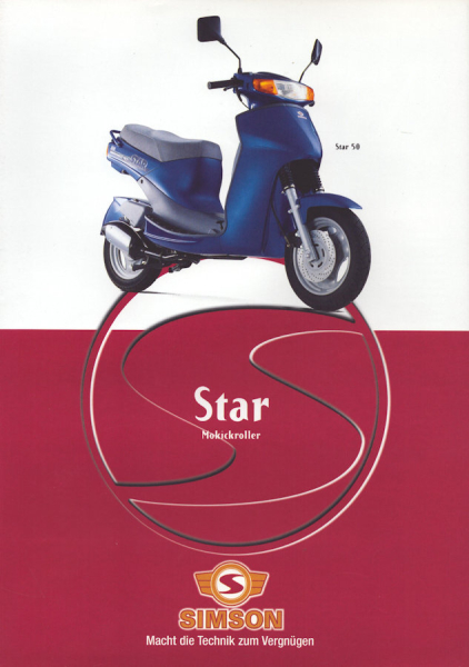 Simson Star Prospekt ca. 1996