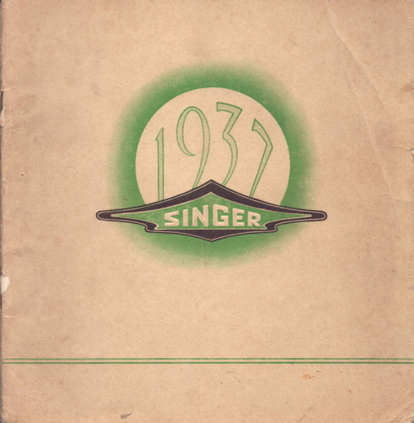 Singer Programm 1937