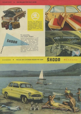 Skoda Octavia Prospekt 1960er Jahre