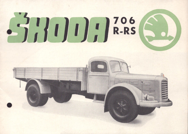 Skoda 706 R / RS Prospekt 1955