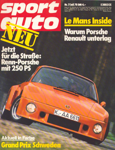 Sport Auto 1978 Heft 7