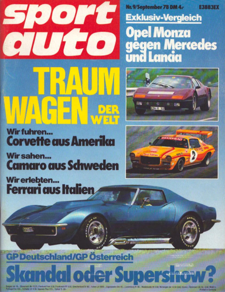 Sport Auto 1978 Heft 9