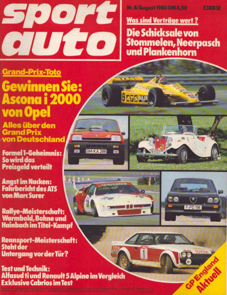 Sport Auto 1980 Heft 8