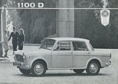 Steyr Fiat 1100 D Prospekt 10.1962