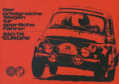 Steyr-Puch 650 TR 2 Europa Prospekt 11.1966