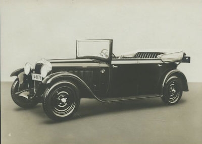 Steyr 8/40 PS Werksfoto ca. 1929