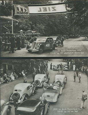 Steyr 100 2 originale Werksfotos 1934