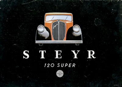 Steyr 120 Super brochure 1935