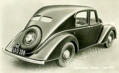 Steyr 100 original Werksfoto ca. 1935