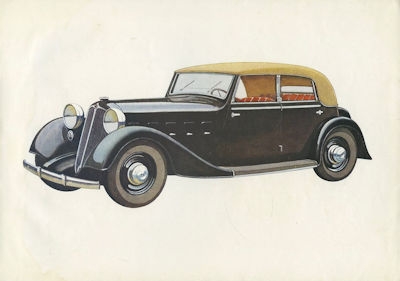 Steyr 530 Cabriolet Prospekt 9.1935