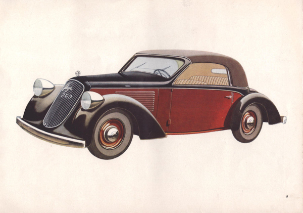 Steyr 200 Prospekt 1.1939