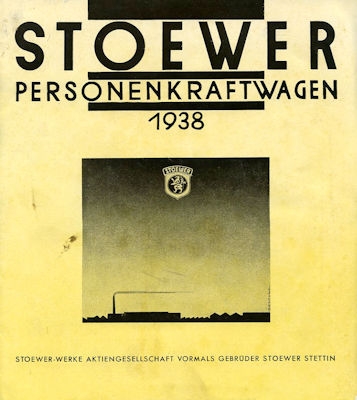 Stoewer program 1938