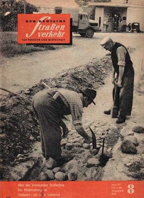 Der deutsche Straßenverkehr 1957 Heft 8